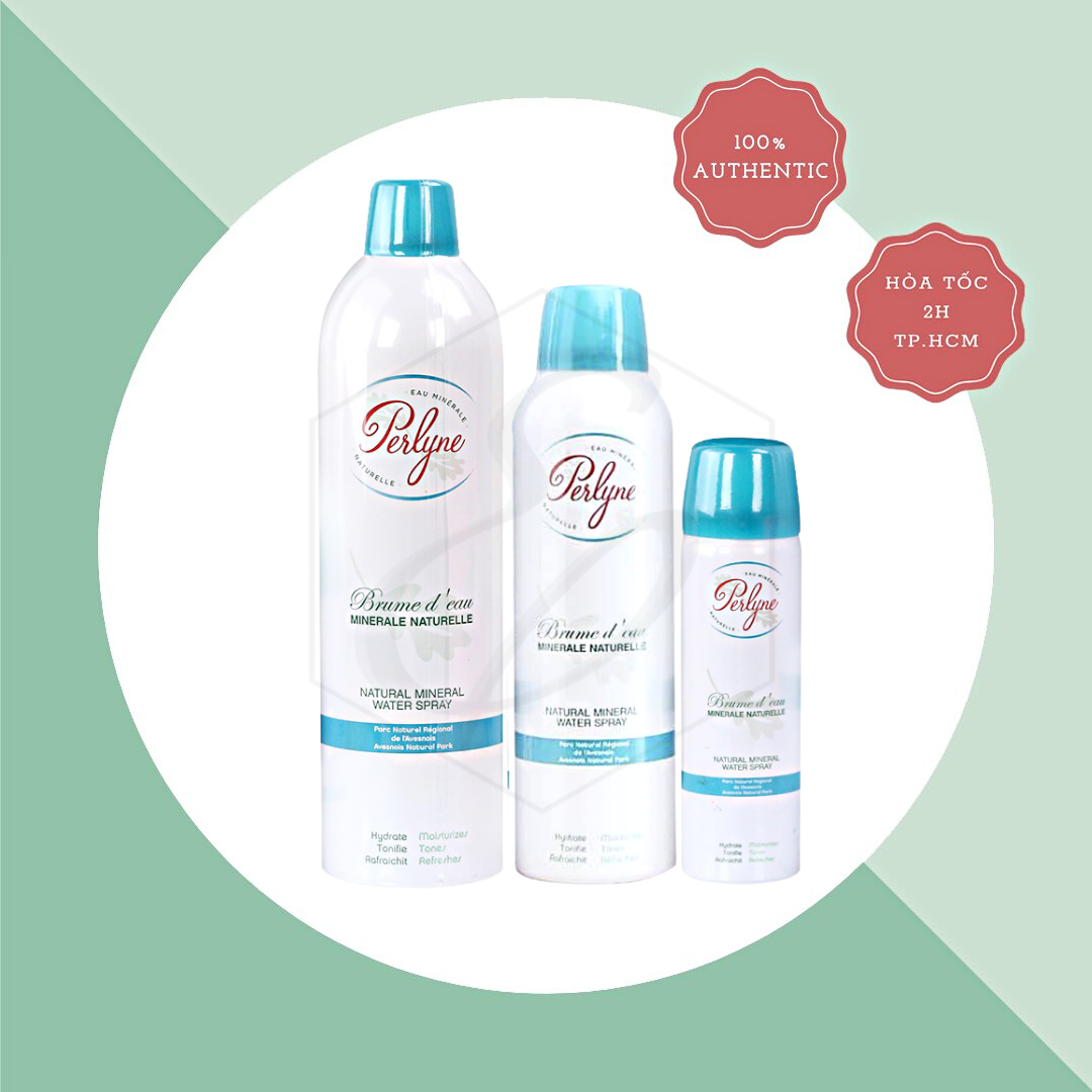 Xịt khoáng Perlyne Natural Mineral Water Spray - 400ml